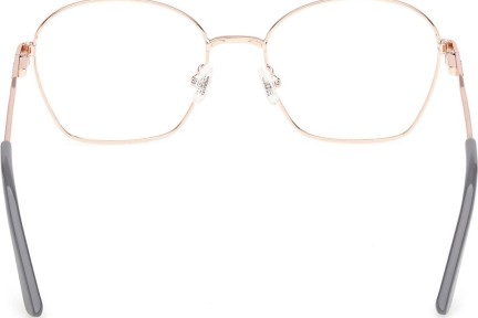 Okulary korekcyjne Guess GU50272 020 Kwadratowe Szare