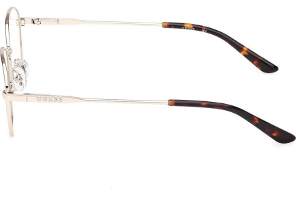 Okulary korekcyjne Guess GU50272 032 Kwadratowe Złote