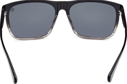 Okulary przeciwsłoneczne Timberland TB00054-H 20D Polarized Kwadratowe Szare