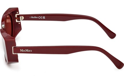 Okulary przeciwsłoneczne Max Mara Spark 10 MM0160 69S Kocie oczy Czerwone