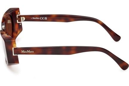 Okulary przeciwsłoneczne Max Mara Spark 10 MM0160 52E Kocie oczy Havana