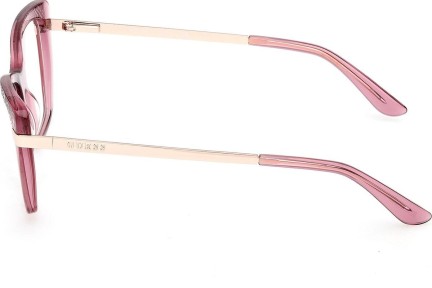 Okulary korekcyjne Guess GU50246 081 Kocie oczy Fioletowe