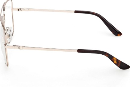 Okulary korekcyjne Guess GU50248 033 Kocie oczy Złote
