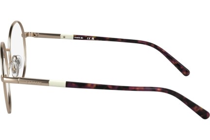 Okulary korekcyjne Lacoste L2310 770 Okrągłe Złote