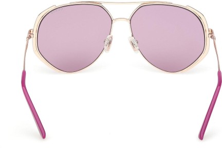 Okulary przeciwsłoneczne Guess GU00219 82Y Pilotki (Aviator) Fioletowe
