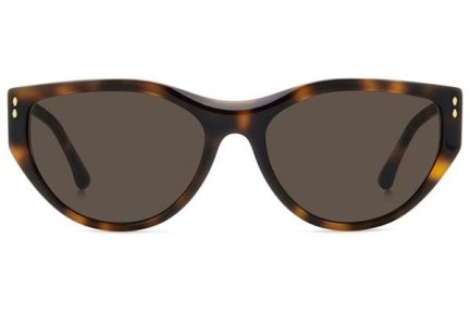 Okulary przeciwsłoneczne Isabel Marant IM0217/S WR9/70 Kocie oczy Havana