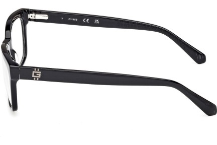 Okulary korekcyjne Guess GU50252 001 Prostokątne Czarne