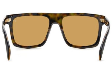 Okulary przeciwsłoneczne David Beckham DB7134/S WR7/VS Kwadratowe Czarne