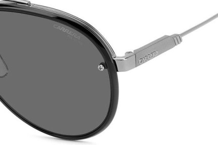 Okulary przeciwsłoneczne Carrera CARRERAGLORY KJ1/M9 Pilotki (Aviator) Szare