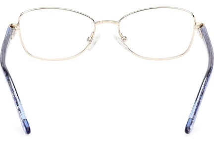 Okulary korekcyjne Guess GU50266 085 Prostokątne Niebieskie