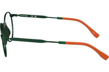 Okulary korekcyjne Lacoste L3114 301 Okrągłe Zielone