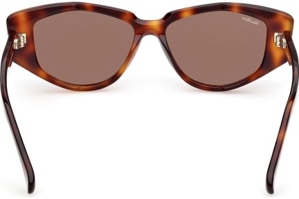 Okulary przeciwsłoneczne Max Mara Lee 4 MM0161 52E Kocie oczy Havana