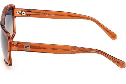 Okulary przeciwsłoneczne Guess GU00223 42X Prostokątne Pomarańczowe
