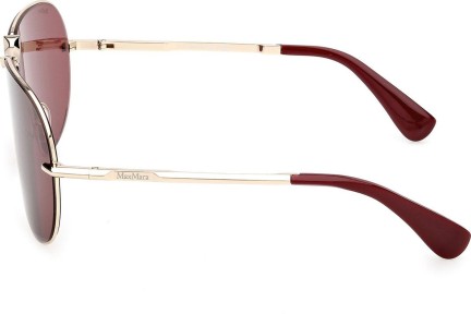 Okulary przeciwsłoneczne Max Mara Miller 2 MM0134 32S Pilotki (Aviator) Złote