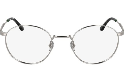 Okulary korekcyjne Lacoste L2308 033 Okrągłe Srebrne