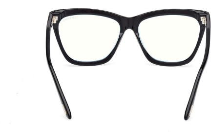 Okulary korekcyjne Tom Ford FT6064-B 001 Kocie oczy Czarne