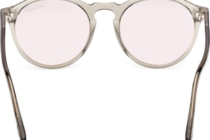 Okulary przeciwsłoneczne Tom Ford FT0904 96E Okrągłe Zielone