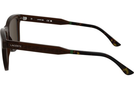 Okulary przeciwsłoneczne Lacoste L6060S 210 Kwadratowe Brązowe