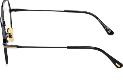 Okulary korekcyjne Tom Ford FT6050-B 001 Kwadratowe Czarne