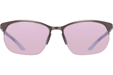 Okulary przeciwsłoneczne Nike IH0912X 021 Prostokątne Szare