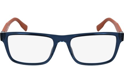 Okulary korekcyjne Lacoste L2973 410 Kwadratowe Niebieskie
