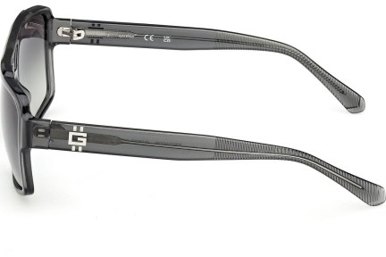 Okulary przeciwsłoneczne Guess GU00223 20B Prostokątne Szare