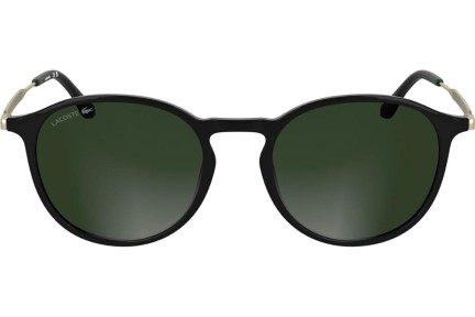 Okulary przeciwsłoneczne Lacoste L6061S 001 Okrągłe Czarne