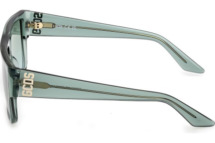 Okulary przeciwsłoneczne GCDS GD0063 93P Kwadratowe Zielone
