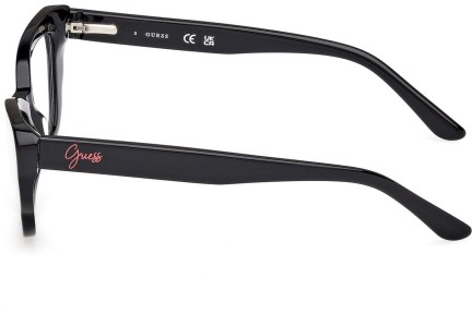 Okulary korekcyjne Guess GU50264 001 Kocie oczy Czarne