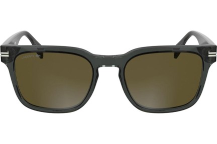 Okulary przeciwsłoneczne Lacoste L6065S 035 Kwadratowe Szare