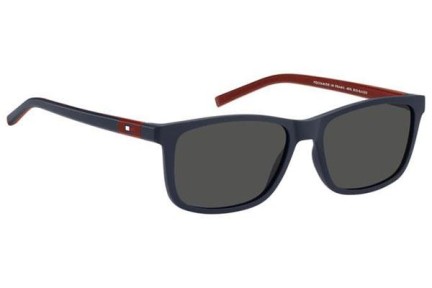 Okulary przeciwsłoneczne Tommy Hilfiger TH2244/S PJP/IR Prostokątne Niebieskie