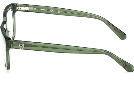 Okulary korekcyjne Guess GU50251 096 Kwadratowe Zielone