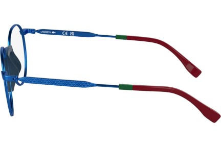 Okulary korekcyjne Lacoste L3114 424 Okrągłe Niebieskie