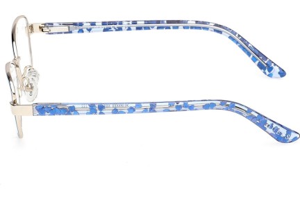 Okulary korekcyjne Guess GU50266 085 Prostokątne Niebieskie