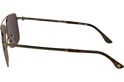 Okulary przeciwsłoneczne Lacoste L272S 750 Kwadratowe Złote