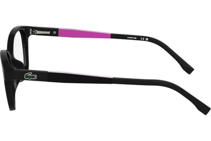 Okulary korekcyjne Lacoste L3662 001 Kwadratowe Czarne