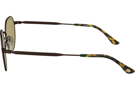Okulary przeciwsłoneczne Lacoste L268S 210 Okrągłe Brązowe