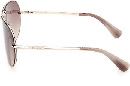 Okulary przeciwsłoneczne Max Mara Miller 2 MM0134 32F Pilotki (Aviator) Złote
