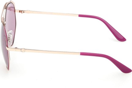 Okulary przeciwsłoneczne Guess GU00219 82Y Pilotki (Aviator) Fioletowe