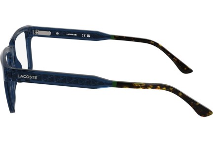 Okulary korekcyjne Lacoste L2976 410 Kwadratowe Niebieskie