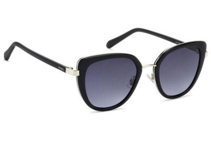 Okulary przeciwsłoneczne Fossil FOS2158/G/S 807/9O Kocie oczy Czarne