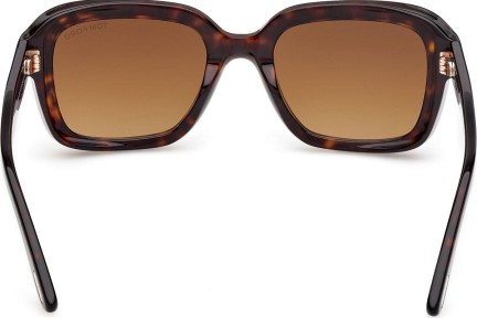 Okulary przeciwsłoneczne Tom Ford Natalia 02 FT1283 52F Kwadratowe Havana