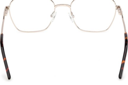 Okulary korekcyjne Guess GU50272 032 Kwadratowe Złote