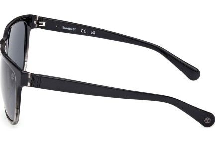Okulary przeciwsłoneczne Timberland TB00054-H 20D Polarized Kwadratowe Szare