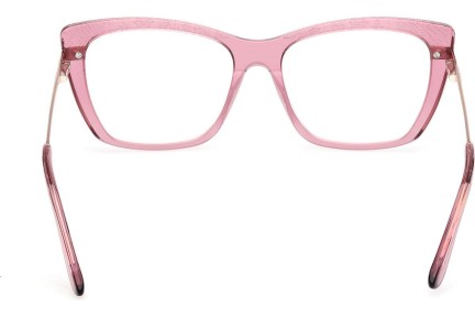 Okulary korekcyjne Guess GU50246 081 Kocie oczy Fioletowe
