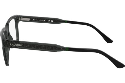 Okulary korekcyjne Lacoste L2976 035 Kwadratowe Szare