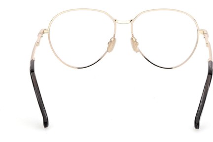 Okulary korekcyjne Max Mara MM5178 032 Okrągłe Złote