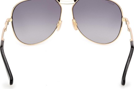 Okulary przeciwsłoneczne Max Mara Miller 2 MM0134 30B Pilotki (Aviator) Złote