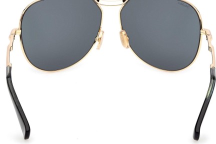 Okulary przeciwsłoneczne Max Mara Miller 2 MM0134 30N Pilotki (Aviator) Złote