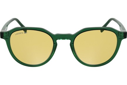 Okulary przeciwsłoneczne Lacoste L6052S 301 Okrągłe Zielone